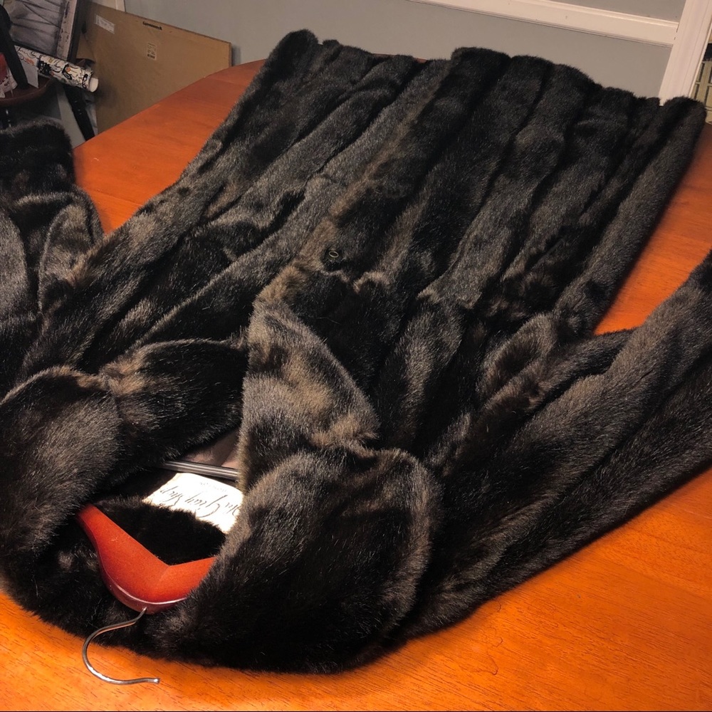 Vintage Mincara Russel Taylor Faux Fur Coat